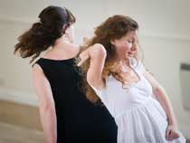 two dancers