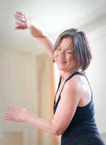 Sue dancing